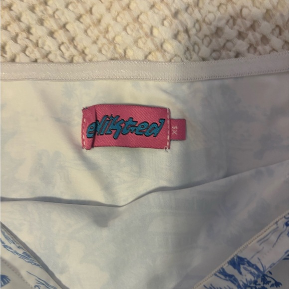 Cute Edikted tube top delft print - Picture 2 of 2